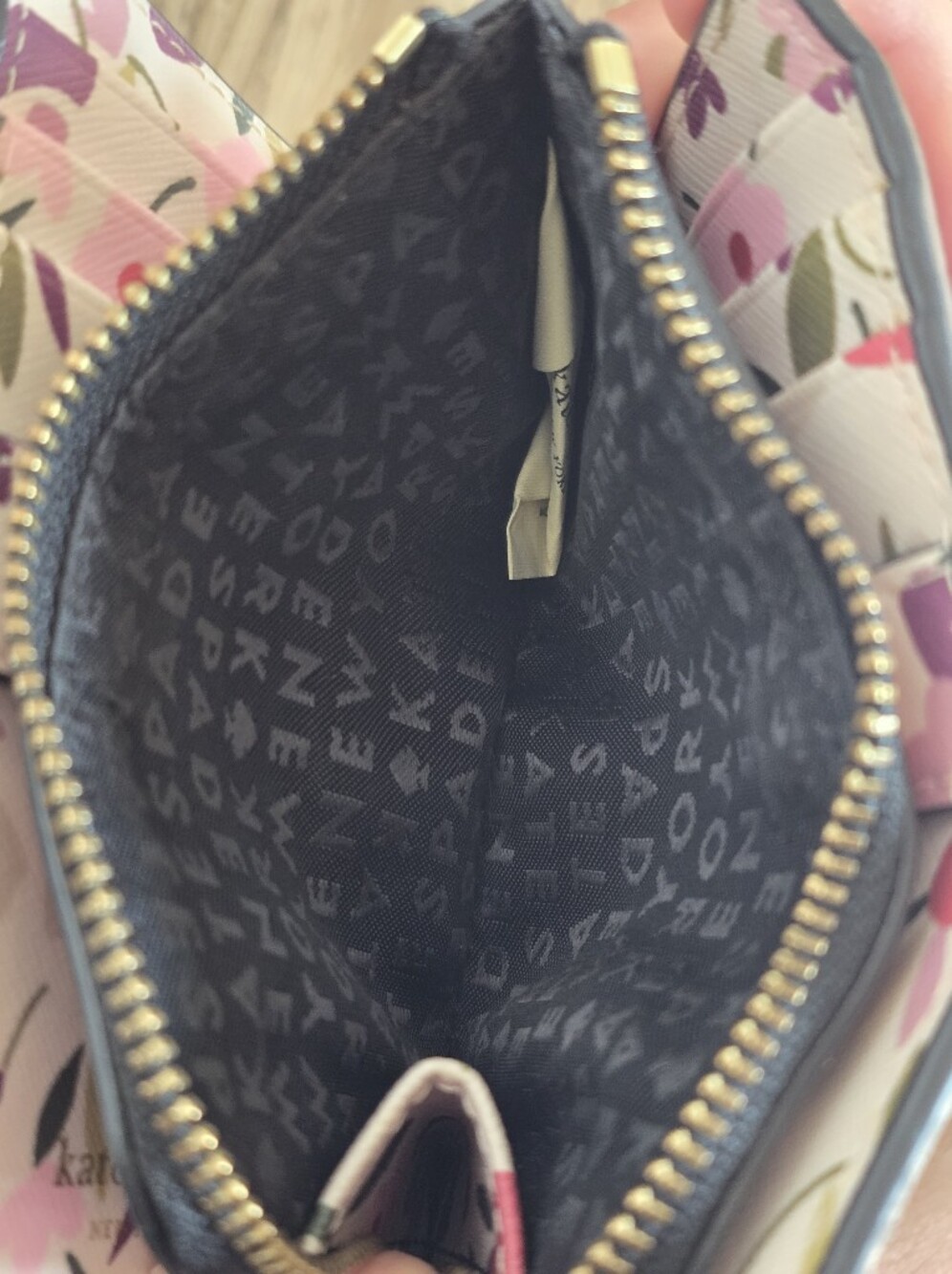 Kate Spade Laurel Way Boho Floral Dally Tote + Wallet - Picture 8 of 14
